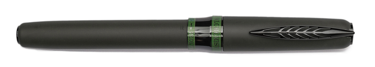 Pineider Alchemist Krakatoa Green 14K Fountain Pen /../ SALE